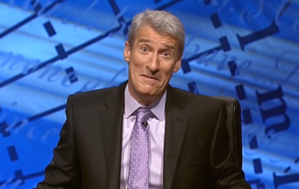 Paxman's a non starter for men