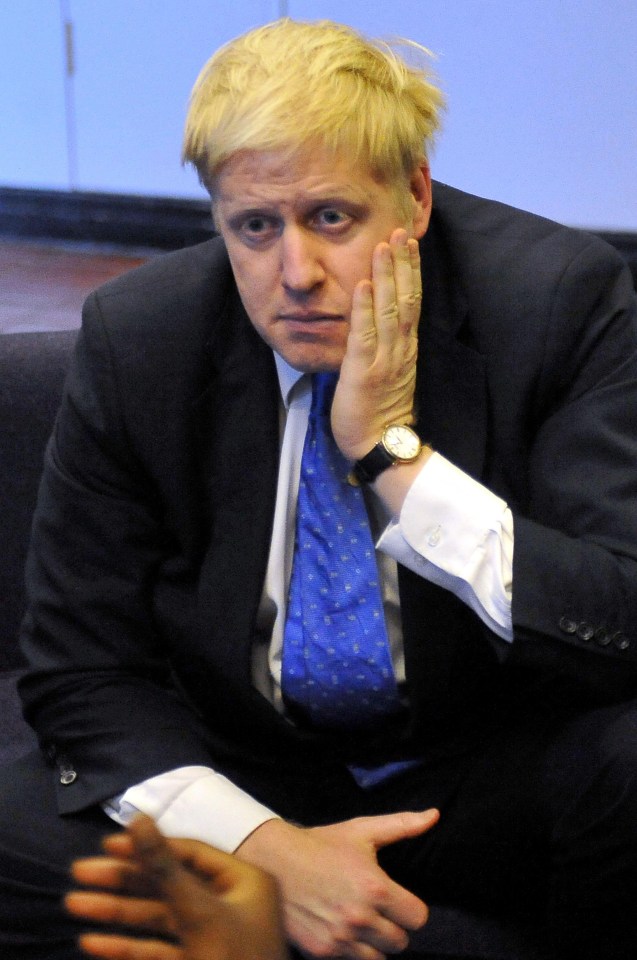 Not amused... the Foreign Secretary’s circle is becoming increasingly fed up with him being the butt of the Government’s jokes