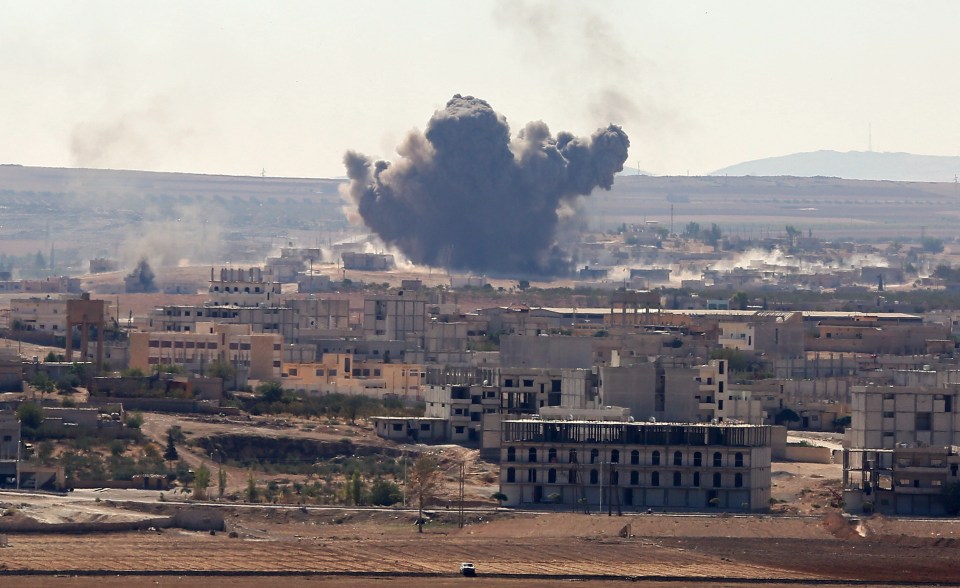 Joint effort ... the coalition has conducted 17,000 strikes on IS – including over 1,000 by RAF Tornado and Typhoon war bombers and deadly Reaper drones