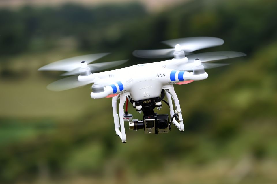 Drones are being used to fly over prison walls and bring in drugs