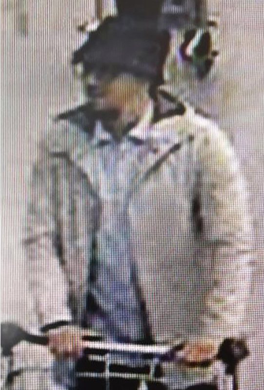 This image of Abrini was widely circulated in the wake of the attacks on Brussels 