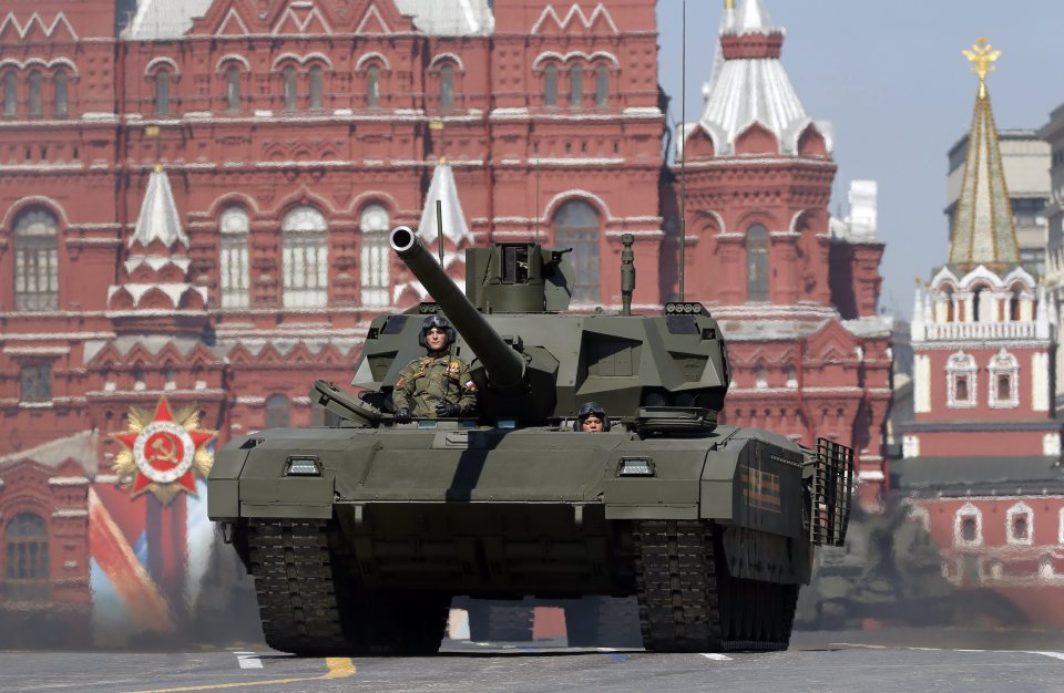 Russia's new tank is believed to be far more advanced than its Western counterparts