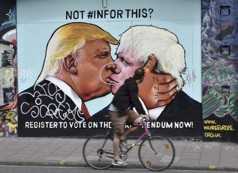 Boris has previously slammed Trump but has now taken a more diplomatic tack, hailing improved cooperation