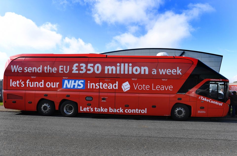 The Vote Leave bus
