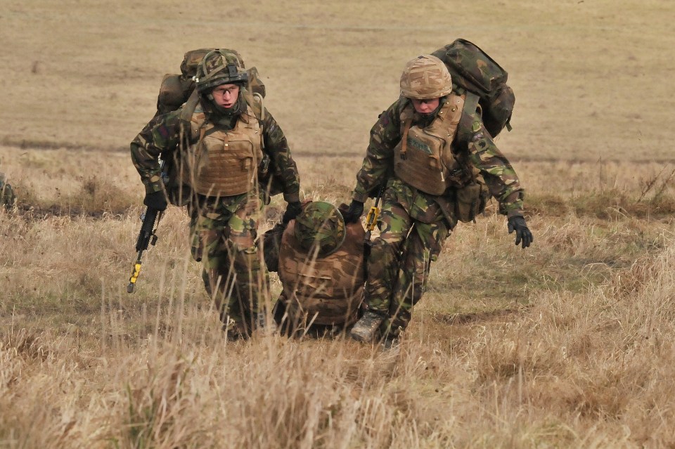 British soldiers 