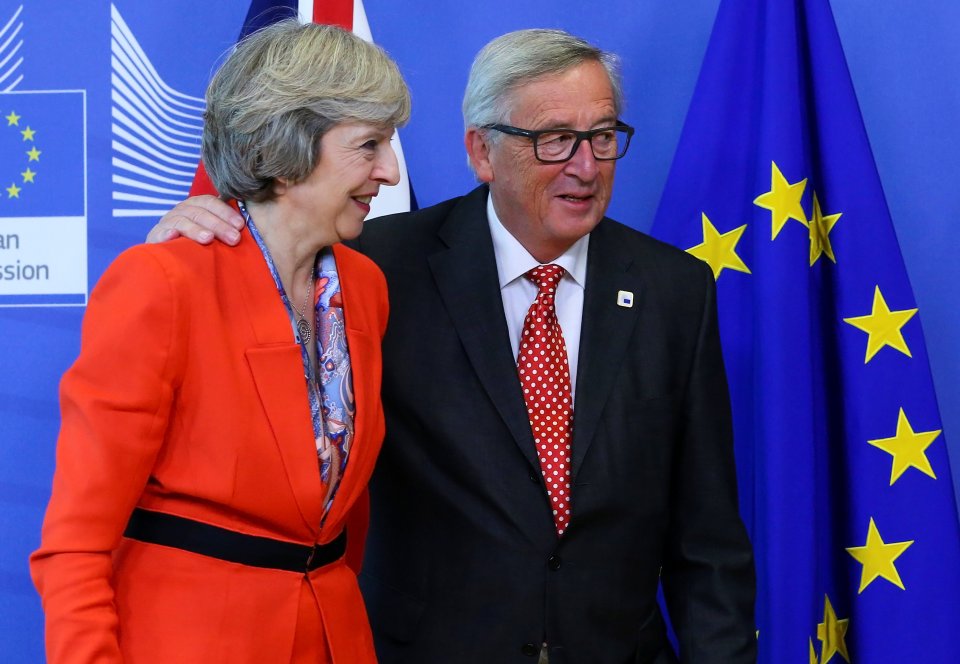 The PM told Euro leaders Britain’s timetable to leave the EU would not be blown off course