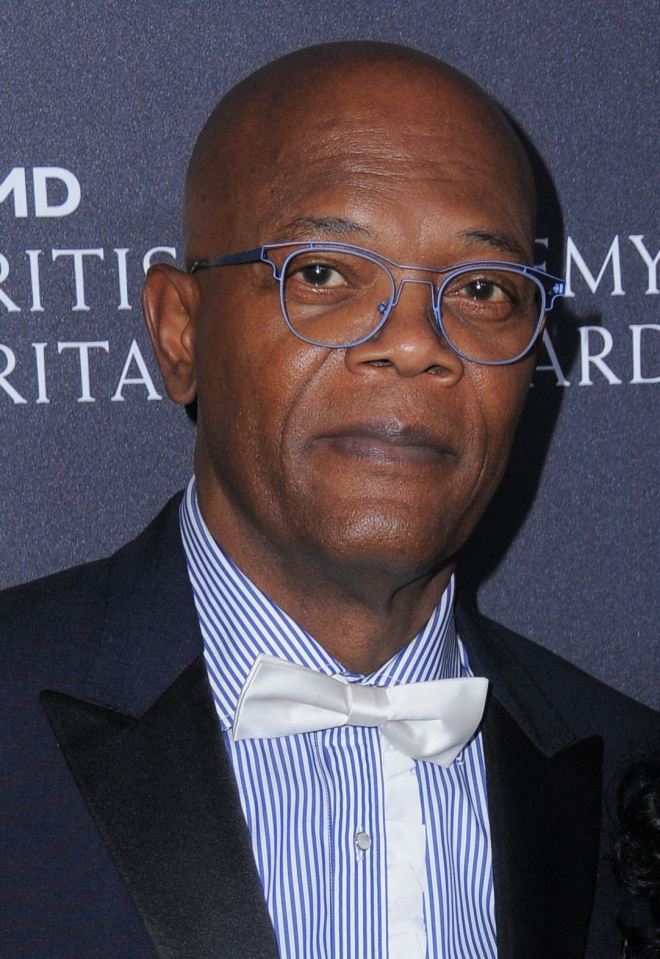 Samuel L Jackson was among the celebrities who said they would leave the country if Trump won