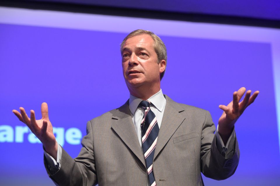 And added that Farage may return as party leader to rescue the party