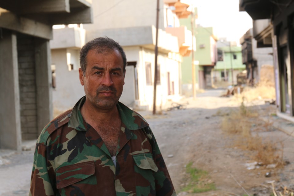 Saleh Abu-Yousef returned with the Iraqi army to help liberate his home town of Qaraqosh