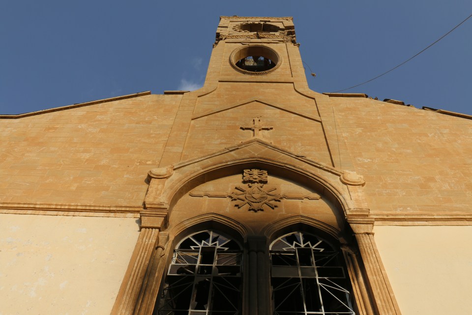 ISIS has left a trail of destruction in Christian villages as the jihadists have retreated