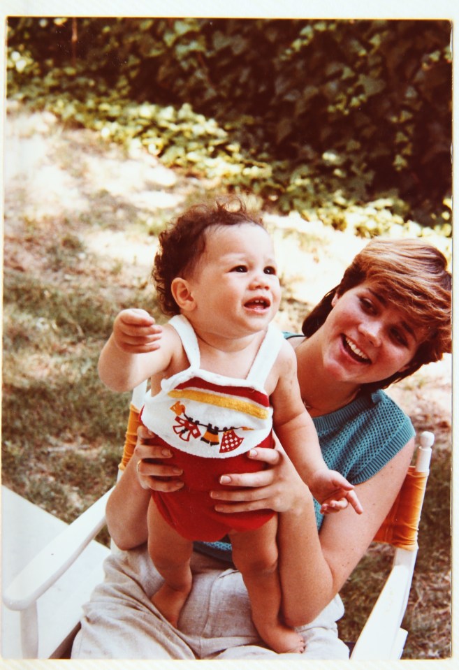 Meghan Markle as a toddler 