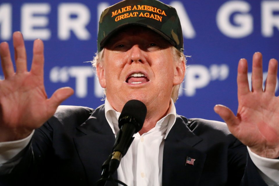 Trump held a defiant campaign event in Pensacola, Florida 