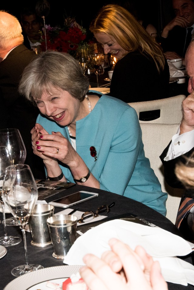Spectator Parliamentarian of the Year Awards in London, England on the 2nd November 2016