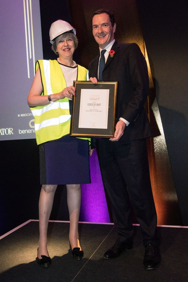 Spectator Parliamentarian of the Year Awards in London, England on the 2nd November 2016