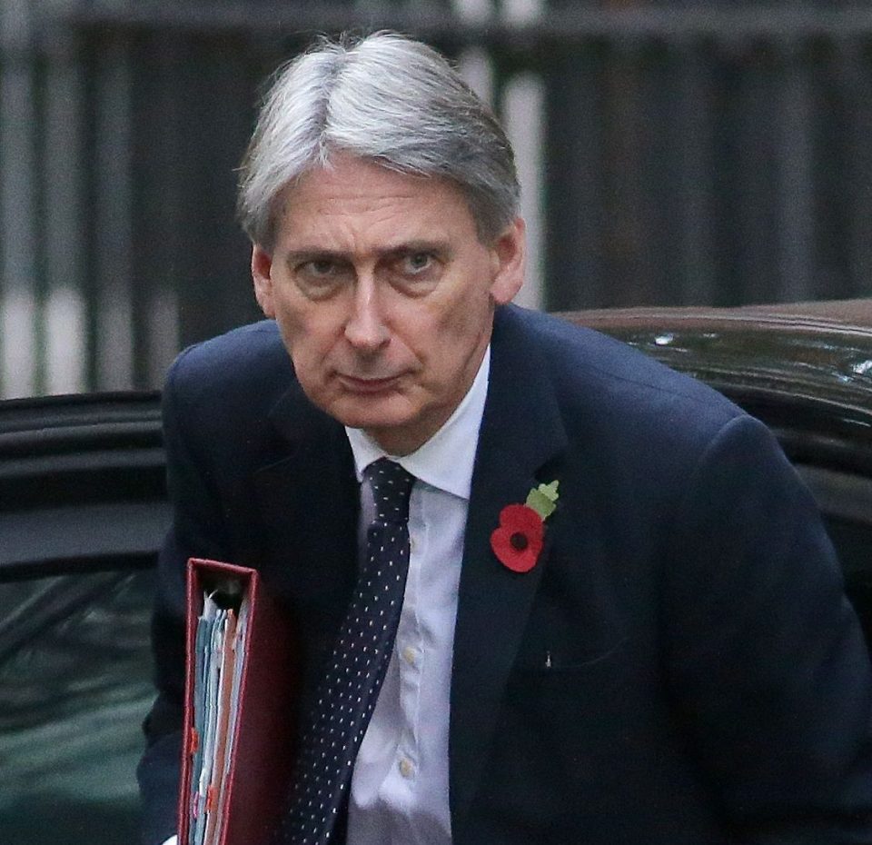 British Chancellor of the Exchequer Phil