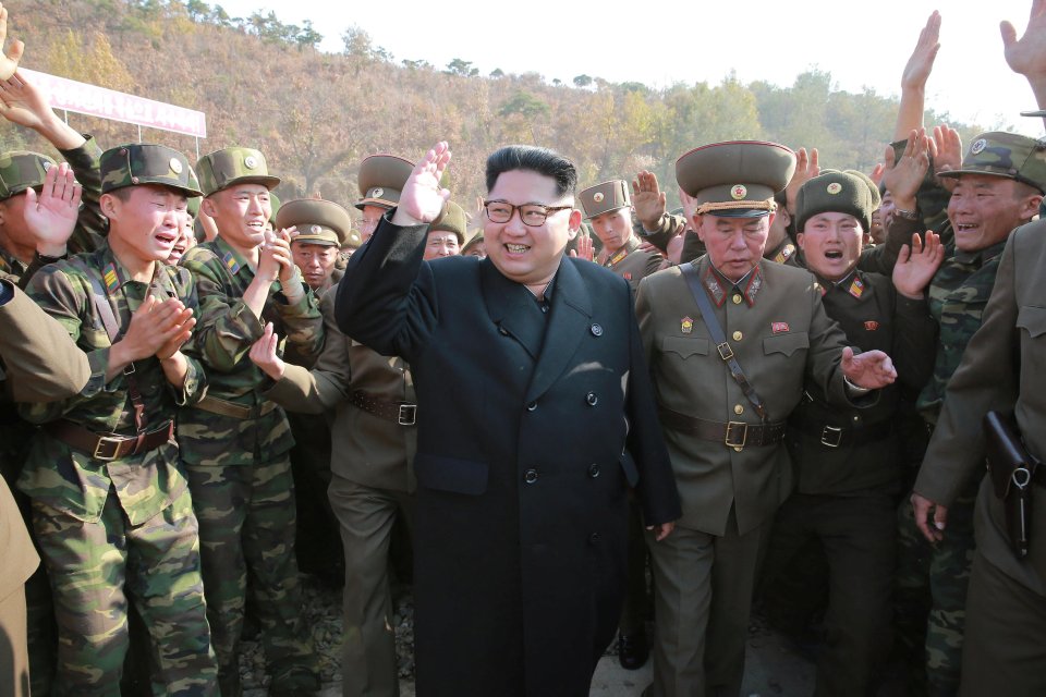 North Korean leader Kim Jong Un inspects a special operation battalion under KPA Unit 525 in this photo released by North Korea's Korean Central News Agency (KCNA) in Pyongyang
