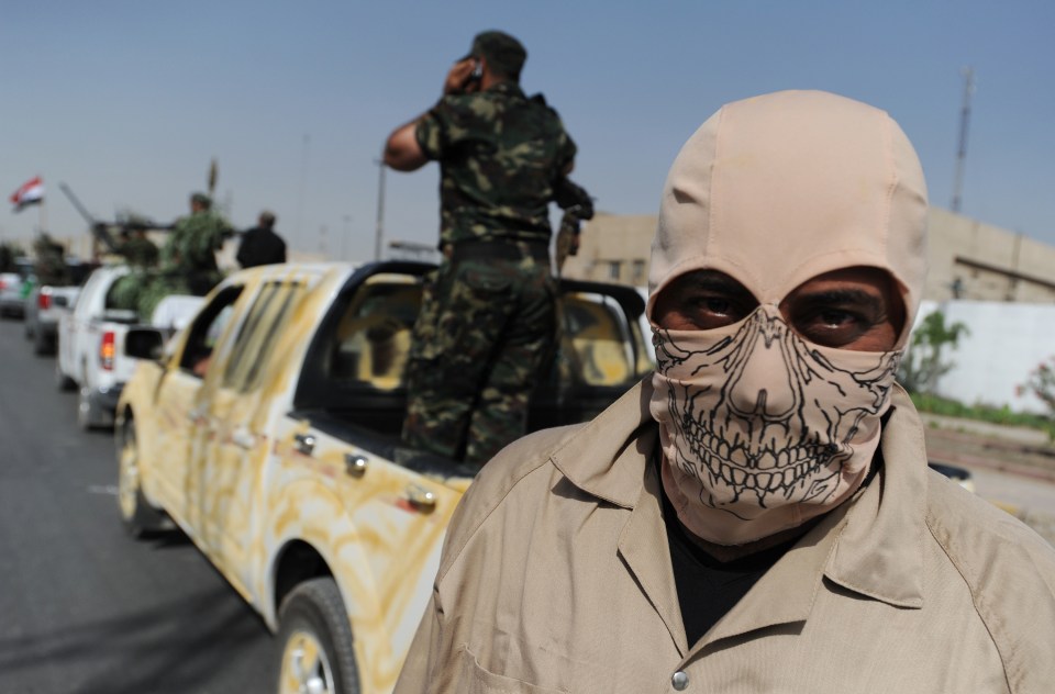 The elite division are helping the effort to drive ISIS out of Mosul which they have held for two years