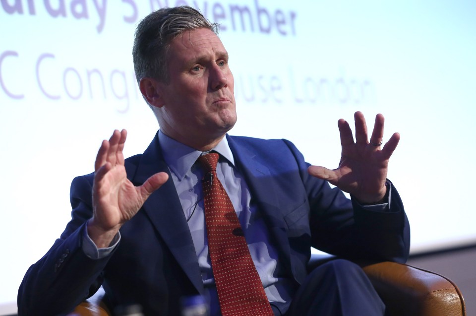 Britain's opposition Labour Party Shadow Secretary for Exiting the European Union Keir Starmer speaks at a Centre for Labour and Social Studies (CLASS) event in London