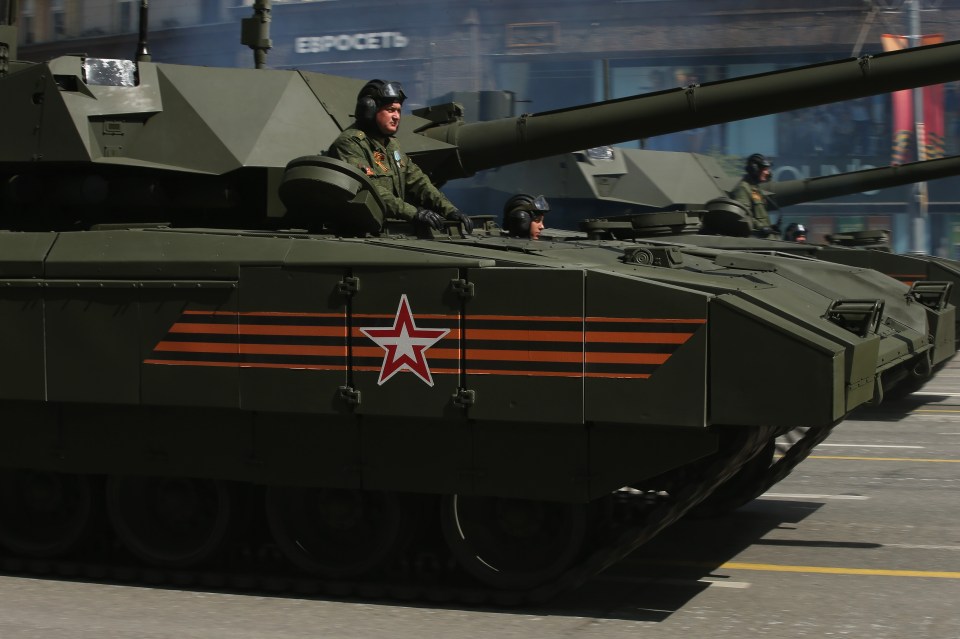 Armata tanks are designed to improve “crew survivability”