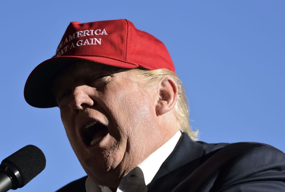 Trump told supporters his rival was being protected by a 'rigged system'