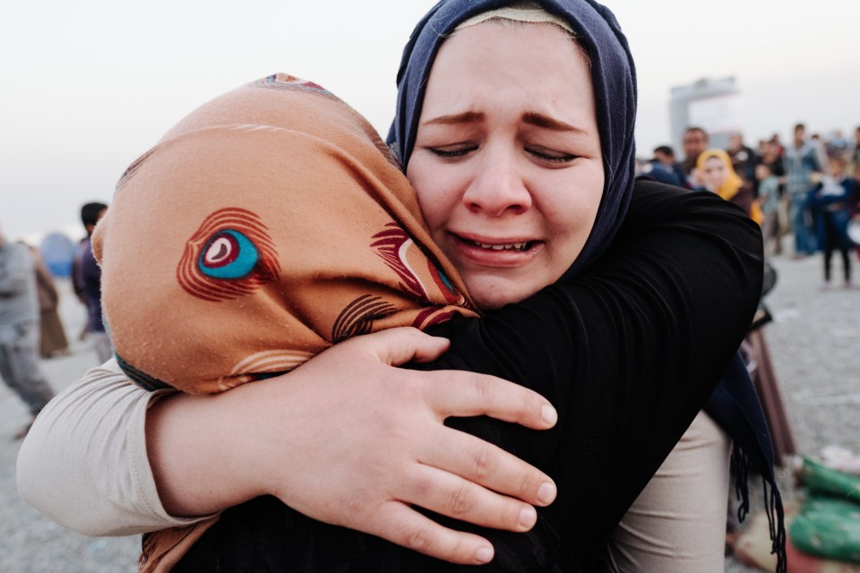 Mosul Refugees reunited