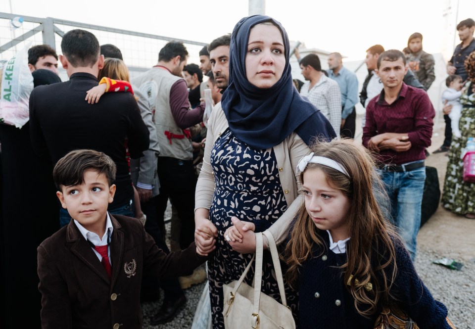 Mosul Refugees reunited
