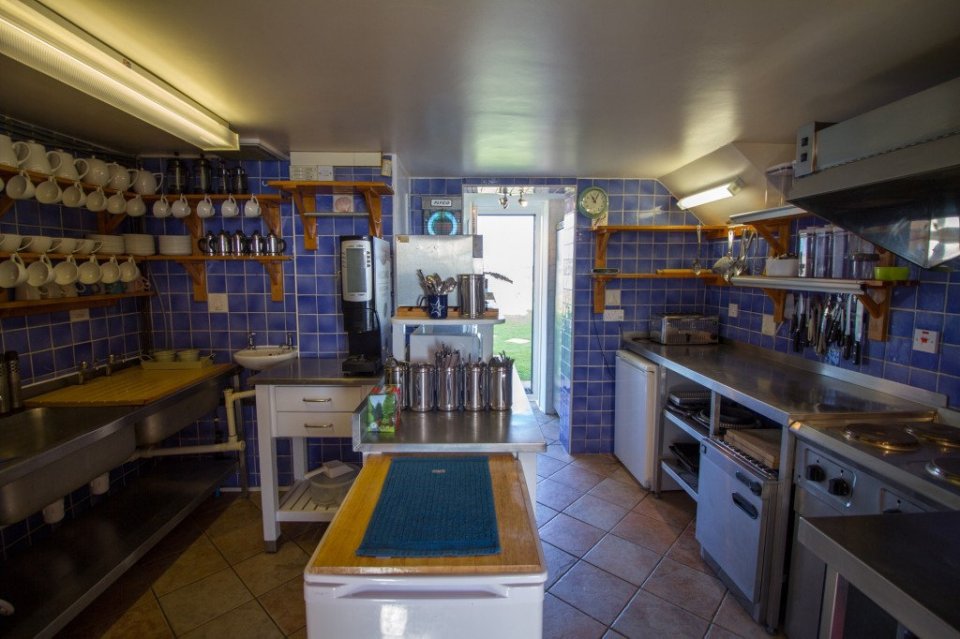 The kitchens of the historical building, which was built in the 1920s, has gone up for sale