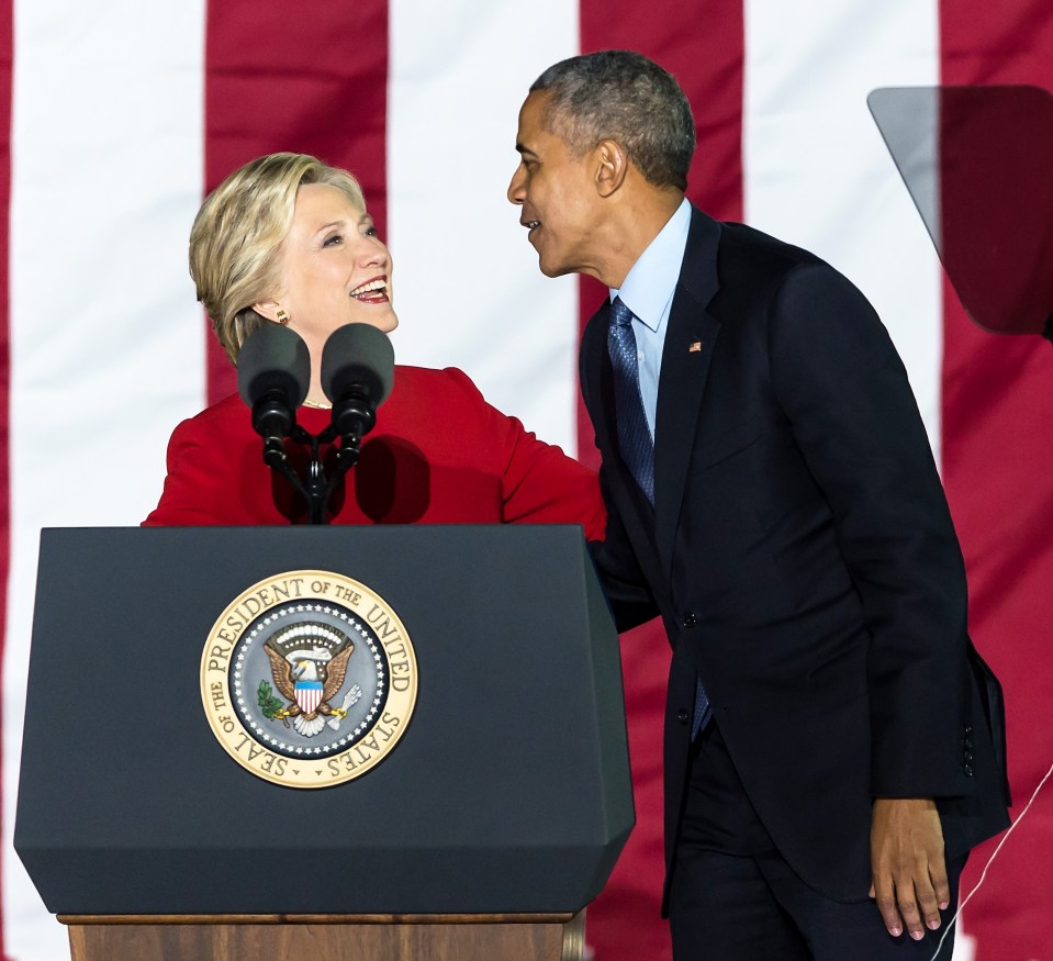 the Hillary Clinton 'Get Out The Vote' rally with Bruce Springsteen and Jon Bon Jovi
