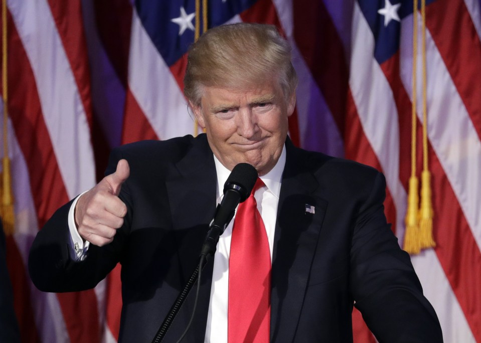 President-elect Donald Trump promised a 'project of renewal' for America