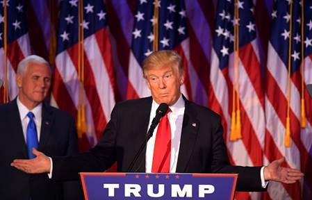 Trump's win came as a shock