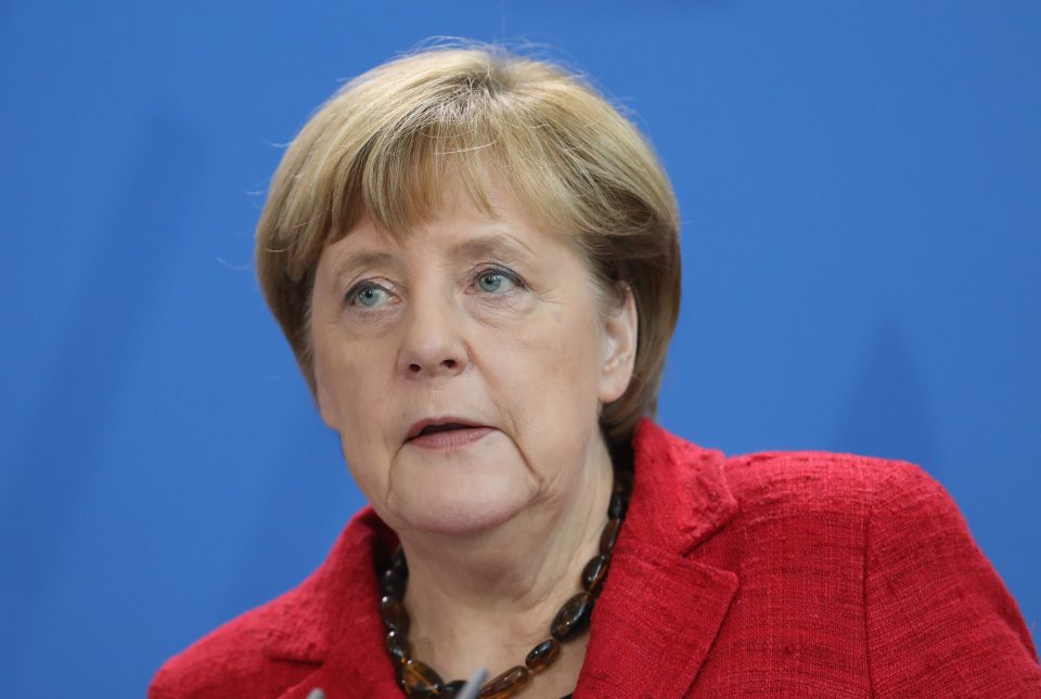 Angela Merkel Gives Statement Following Trump Election Victory