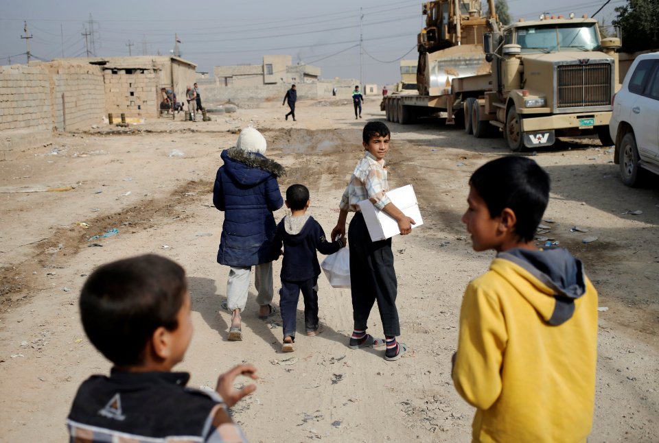 But it is feared ISIS could continue to use some of the 1.5million civilians still in the city as human shields