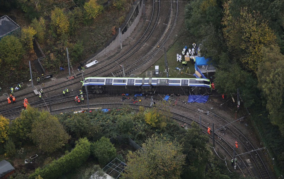 Those with major injuries are believed to have been treated at Croydon University Hospital