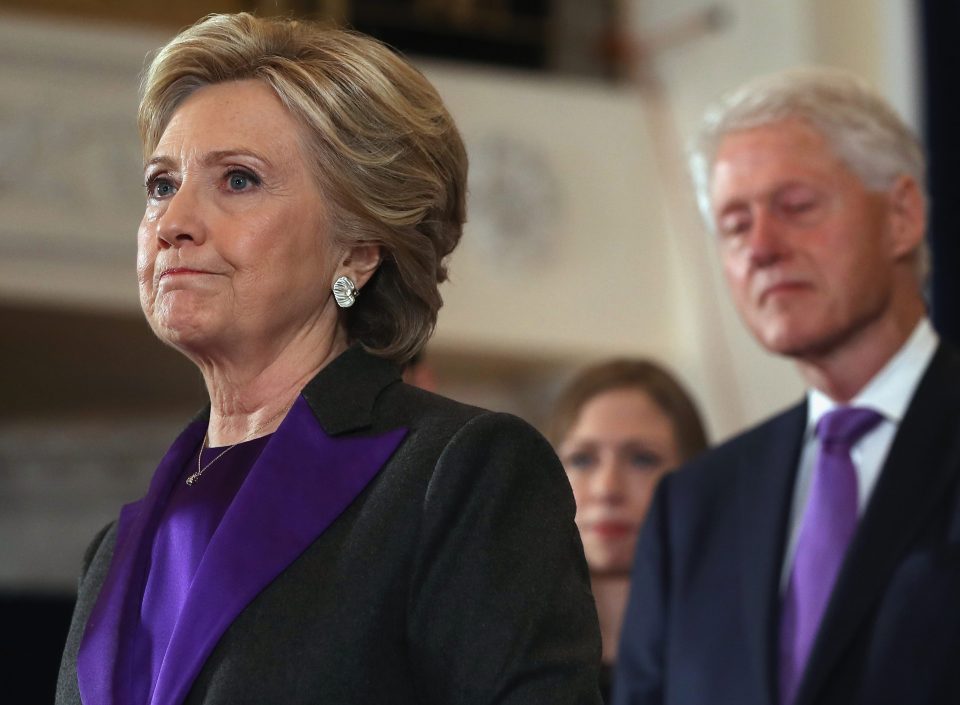 Hillary Clinton Makes A Statement After Loss In Presidential Election