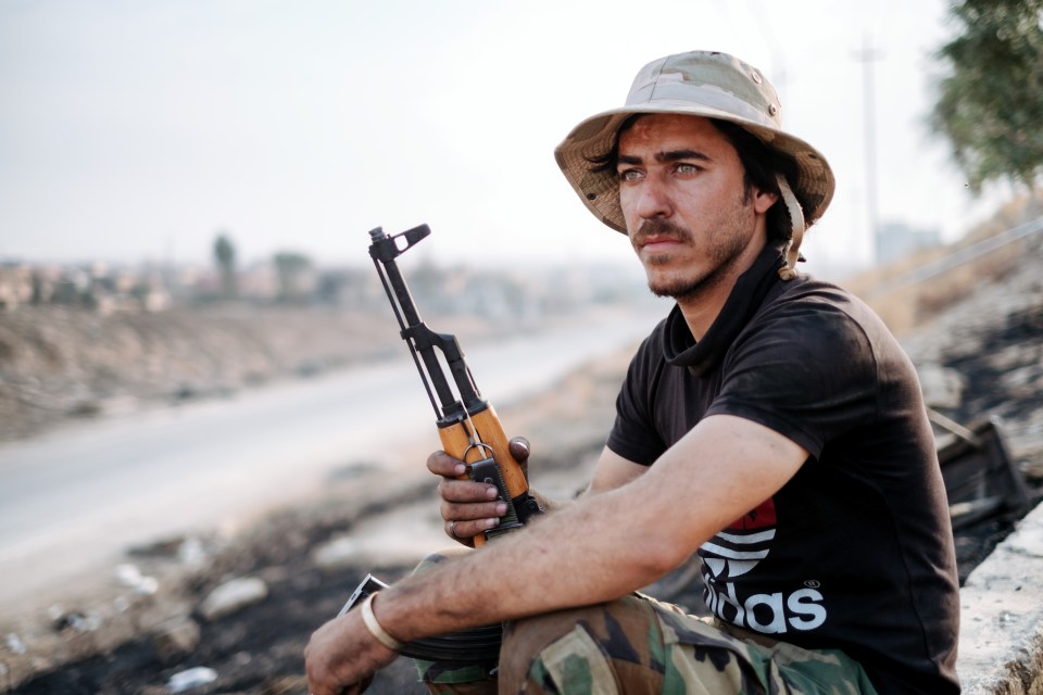 The city was in turmoil but did get an expensive spring clean when the leader of ISIS was to marry a German defector