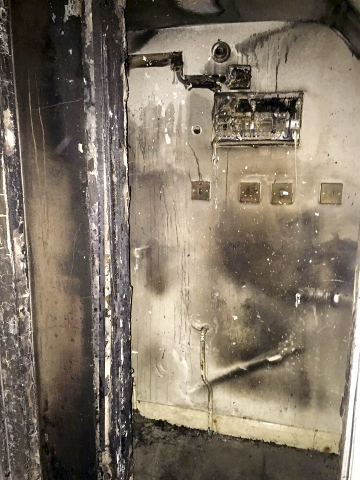 Unfortunately the family doesn't have home insurance