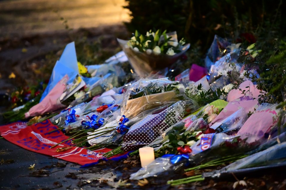 Flowers have been laid at the scene for the seven years