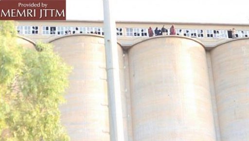 A man accused of homosexuality was thrown from this grain silo