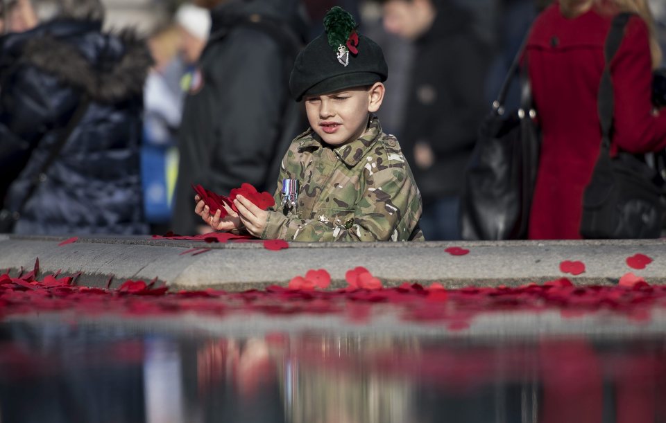Britain marks Armistice Day