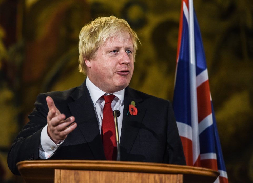 British Foreign Secretary Boris Johnson was the first overseas politician to receive a phone call from new US VP Mike Pence