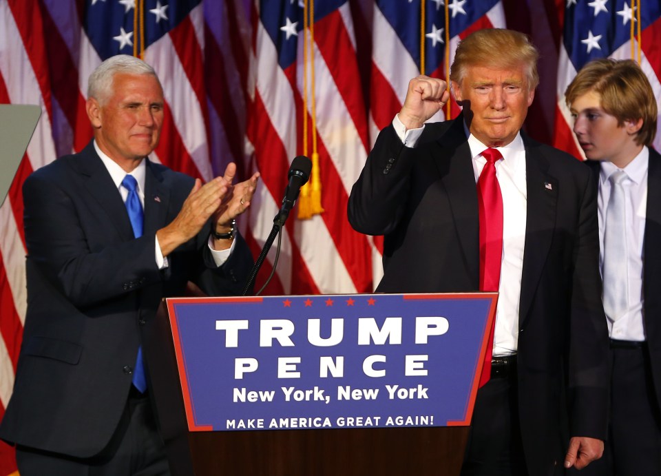 Johnson and Pence said they were looking forward to building US-UK relations from a 'very strong base'