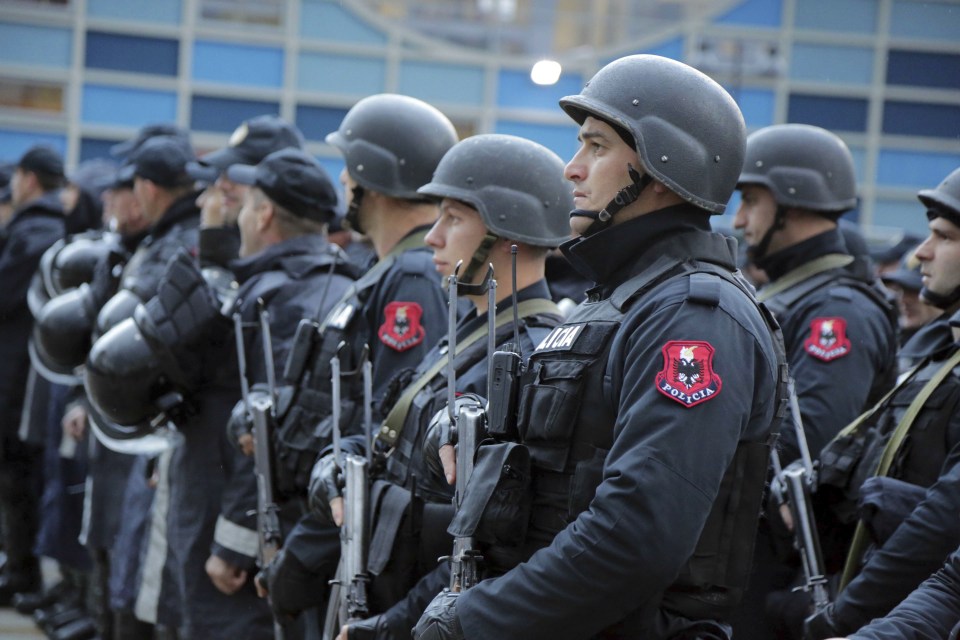 Kosovo and Albanian police have swooped to stop a terror plot aimed at several targets including the World Cup qualifier between Albania and Israel