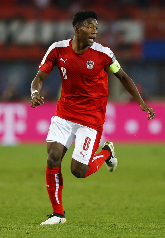 Could David Alaba be the man United are tracking?