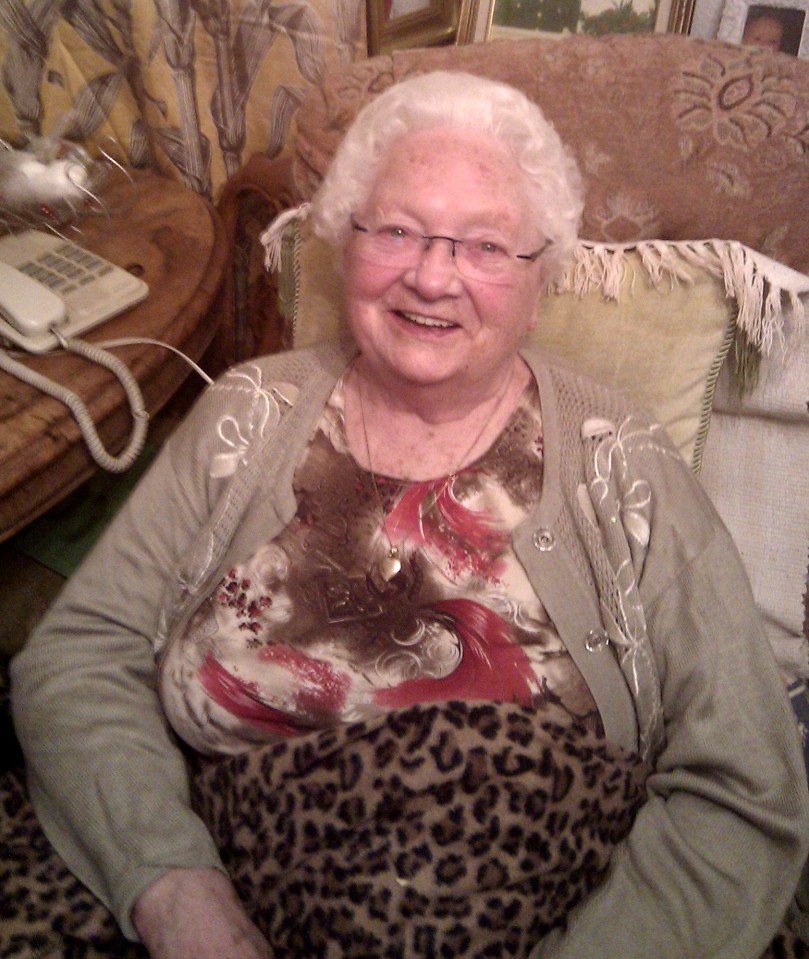 Mum Rose Parker, 93, hit Francis hard with her late husband's walking stick as he tackled her son