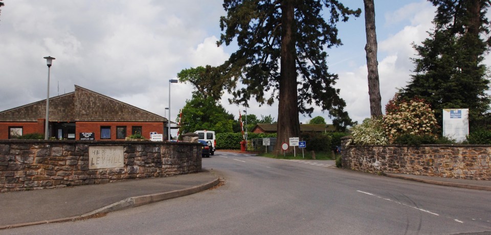 The trio absconded from HMP Leyhill, an open prison in south Gloucestershire