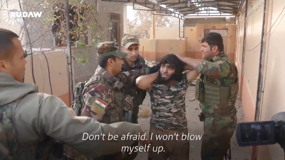 The jihadi declares he will not be exploding himself today