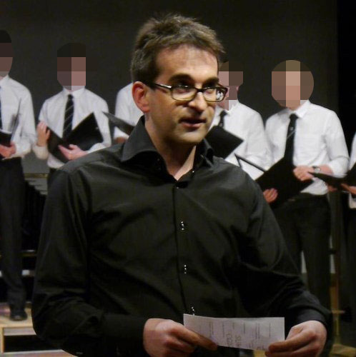Simon Ball allegedly had sex with a pupil on top of his wife's wedding dress
