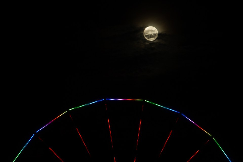 Aberdeen supermoon