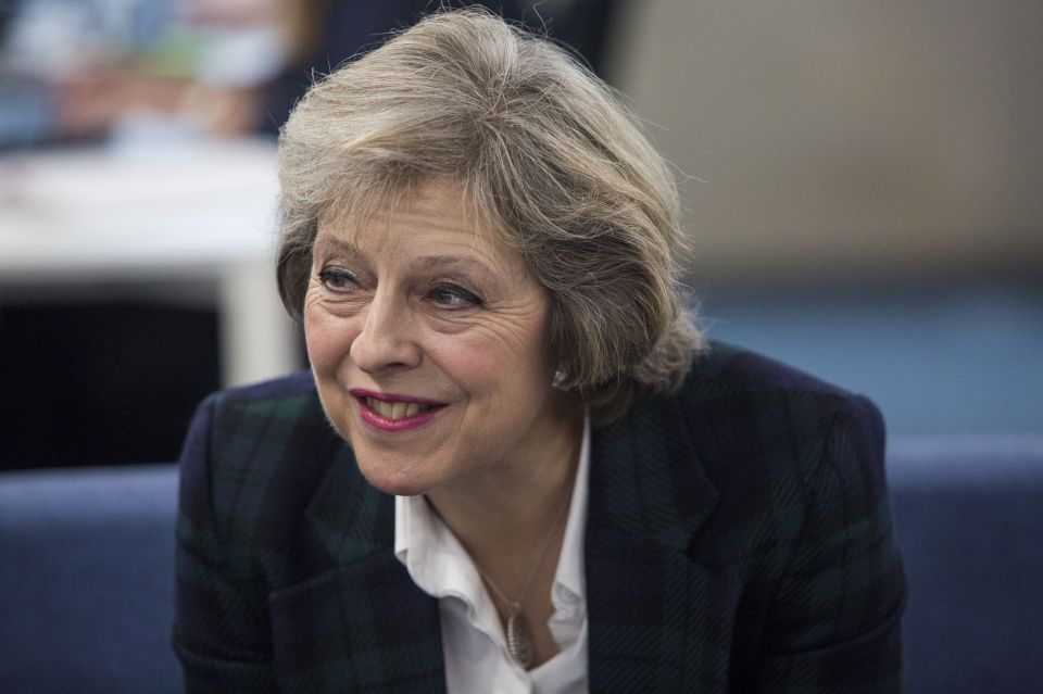 The figures are great news for Prime Minister Theresa May