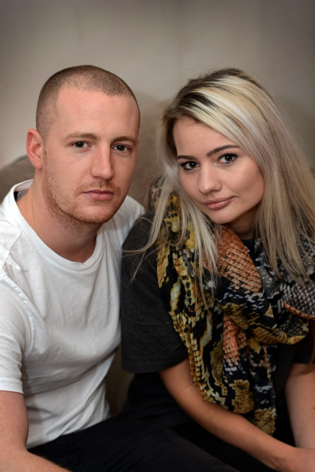 Daniel couldn't taken the ring out of his hand luggage, as Amy was watching on